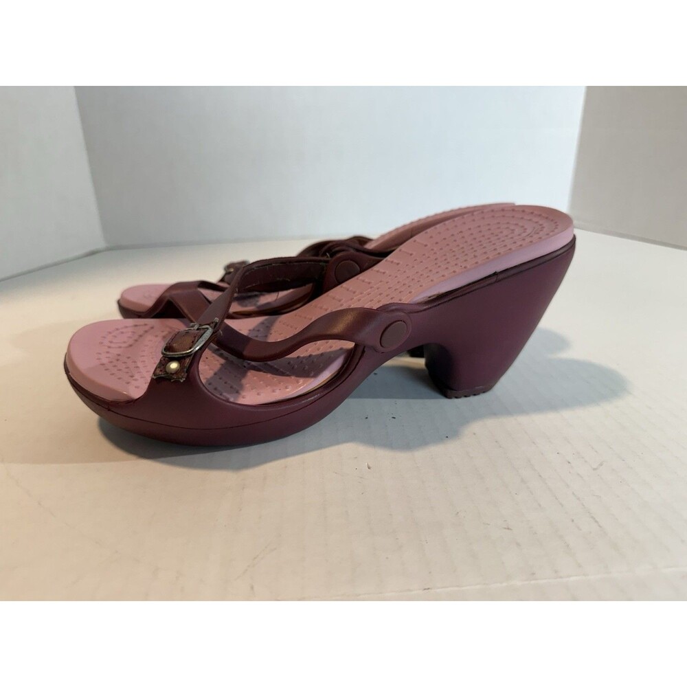 Women’s Pink Platform Slide Sandals - Picture 7 of 14